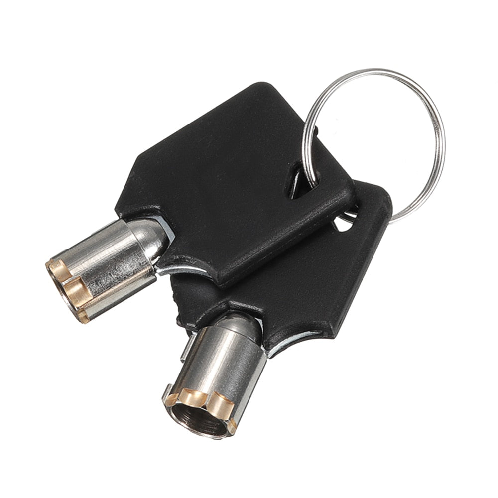 Electric Scooter Wheel Lock with Anti-Theft Steel Wire