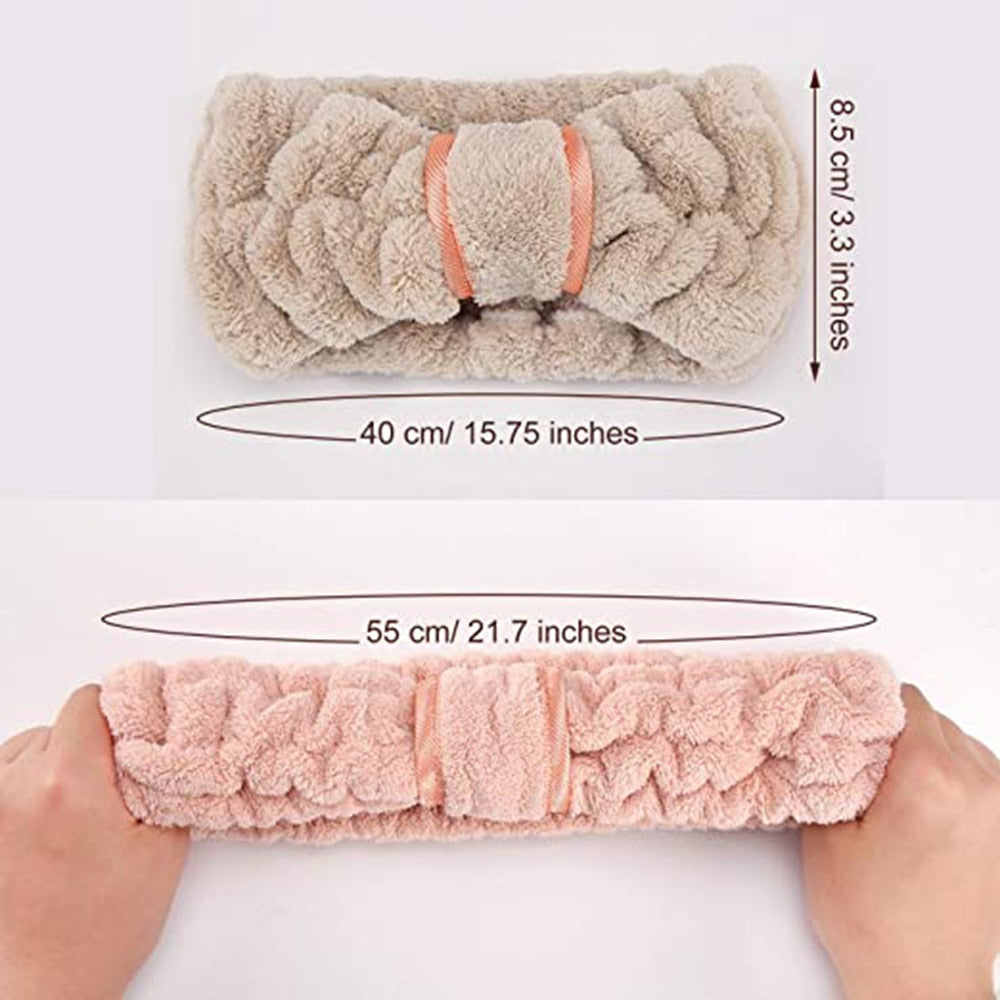 Handmade Spa Facial Headband Hair Accessories