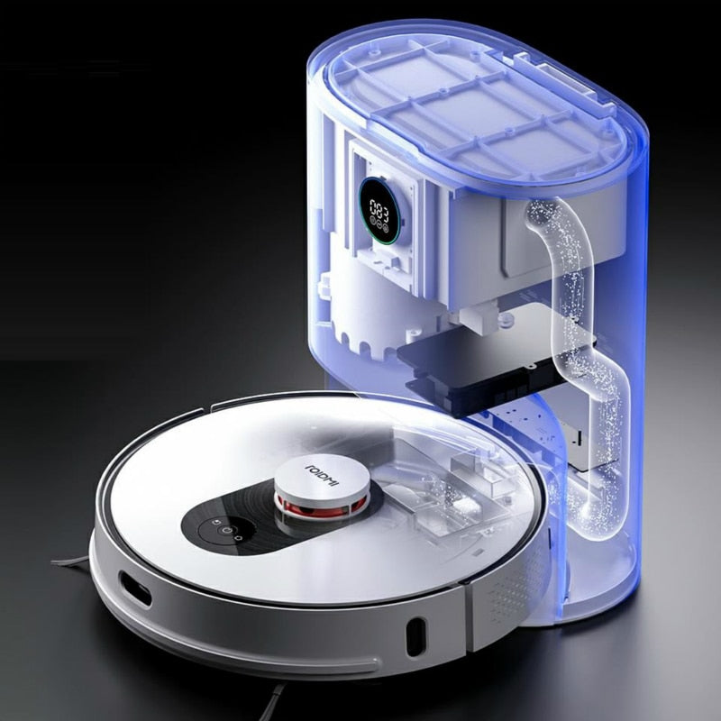 Eve Plus Smart Vacuum Robot Cleaner with Auto Empty