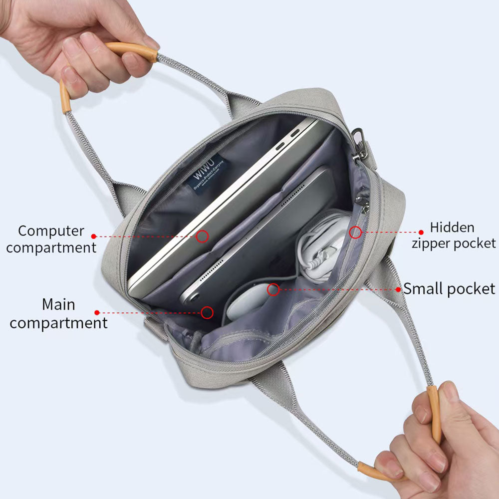 Laptop Bag for 12.9 inch Tablet - Black or Grey