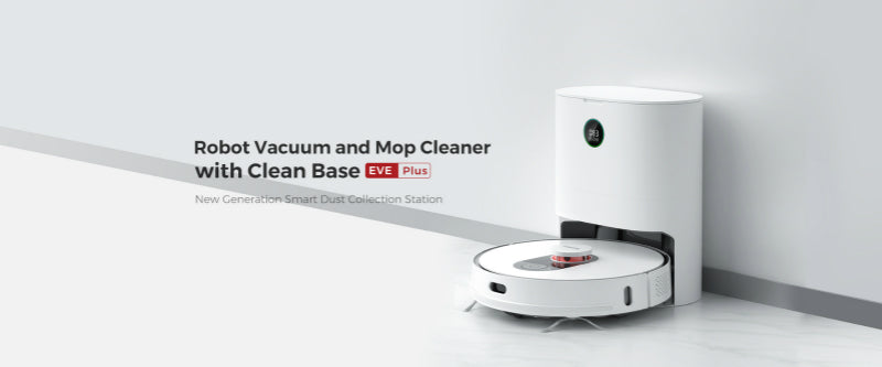 Eve Plus Smart Vacuum Robot Cleaner with Auto Empty
