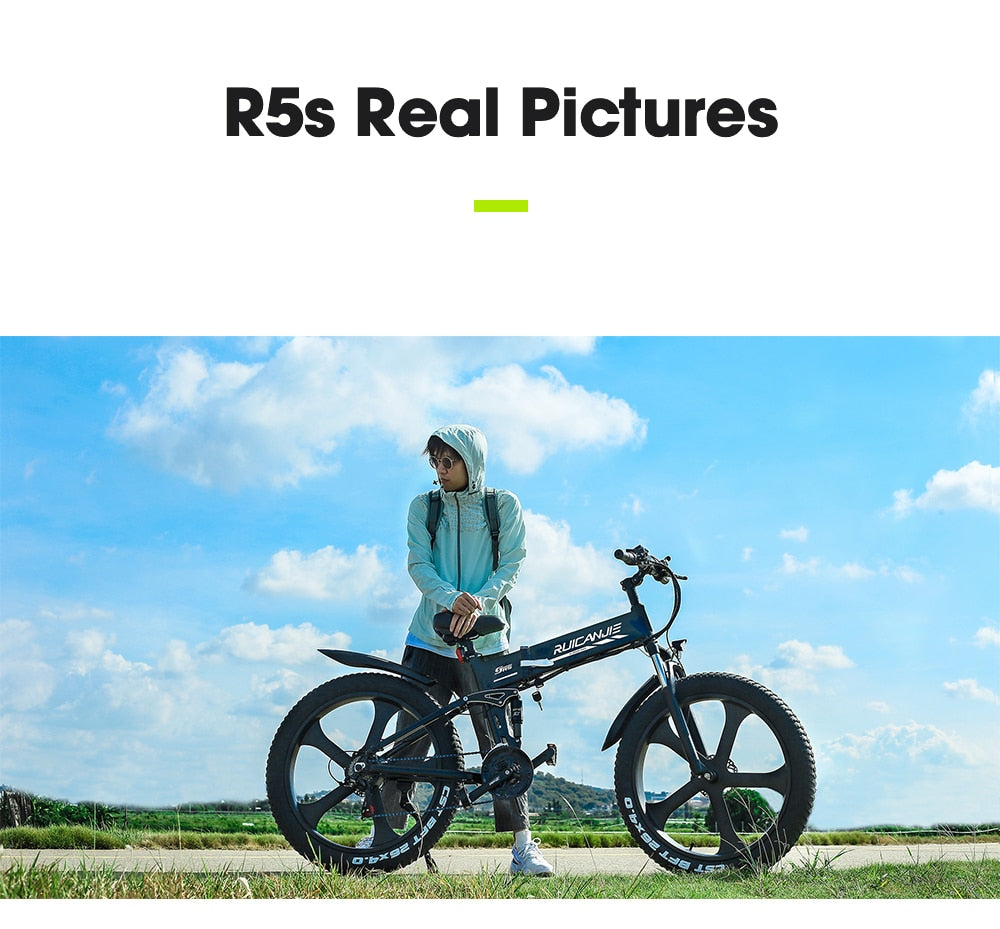 Electric Mountain Bike 48V12.8ah 1000W Max 50km/h