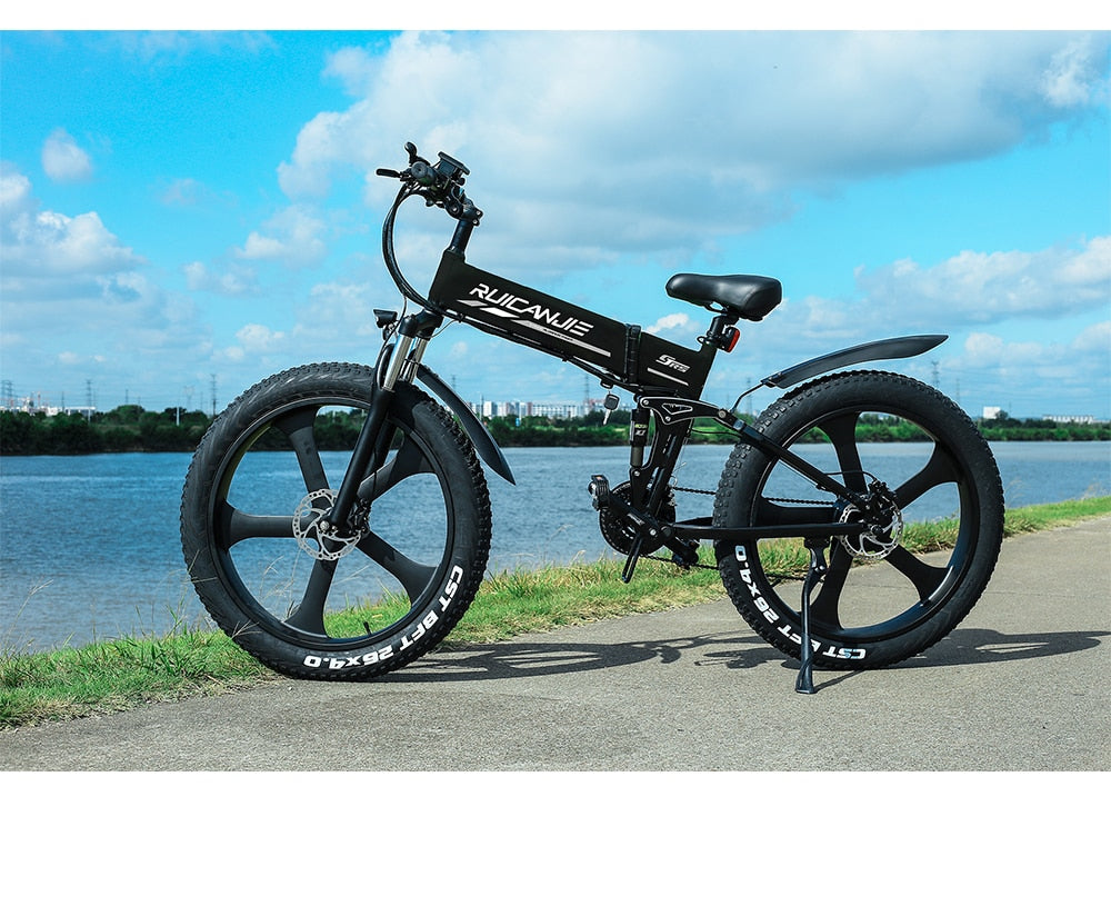 Electric Mountain Bike 48V12.8ah 1000W Max 50km/h