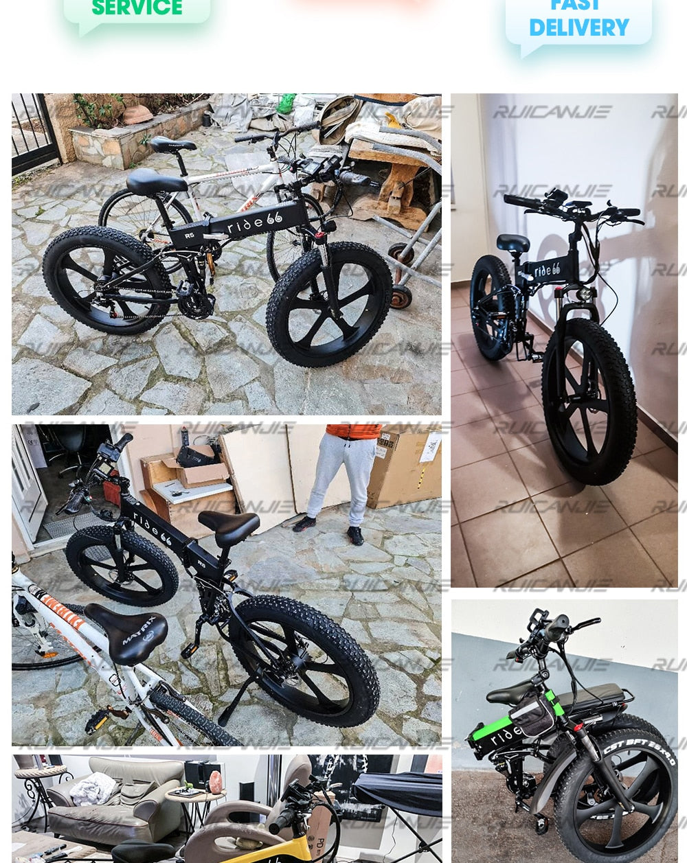 Electric Mountain Bike 48V12.8ah 1000W Max 50km/h