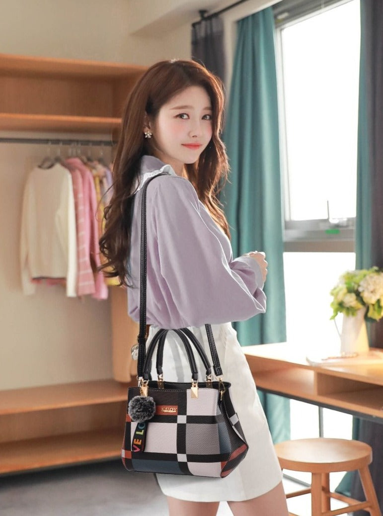 Ladies Patchwork Fashion Bag - Now Available