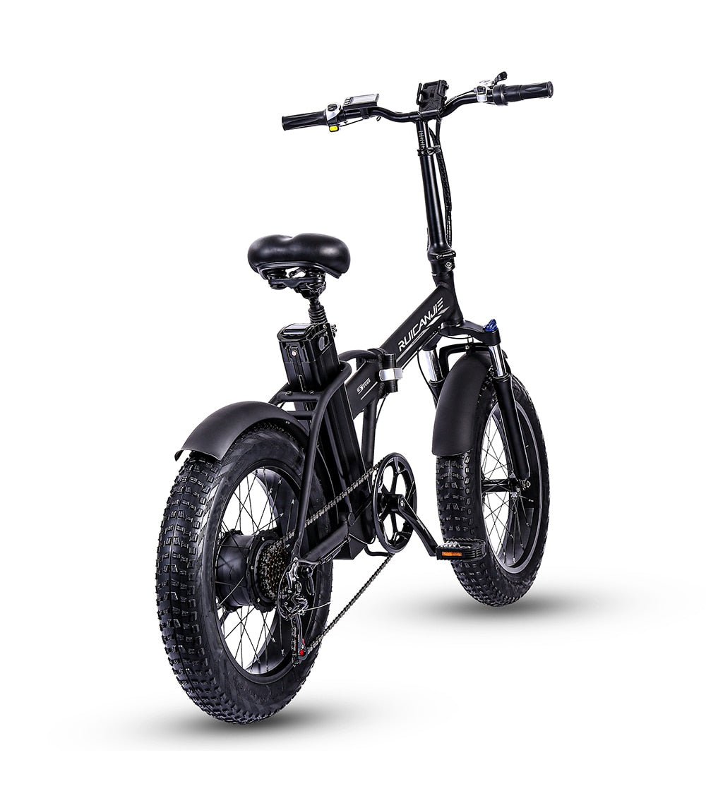 Electric bike 20 inch eBike snowbike 48V 15AH lithium battery