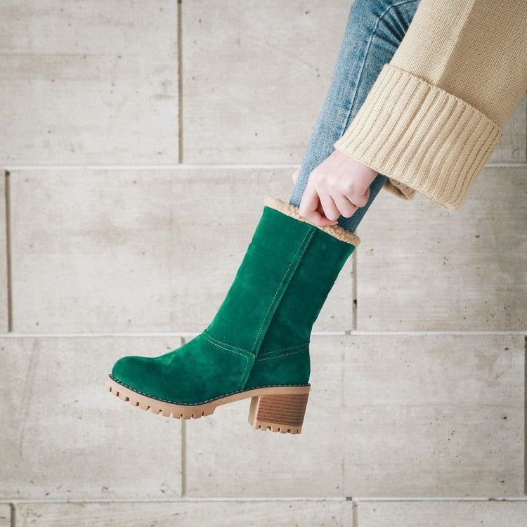 Womens Winter Lined Boots