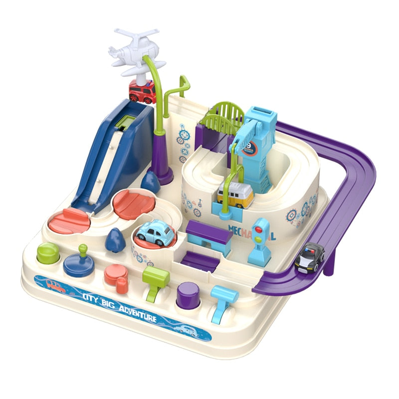 Educational Rail Car Toy Set for Kids - Interactive Play Toy