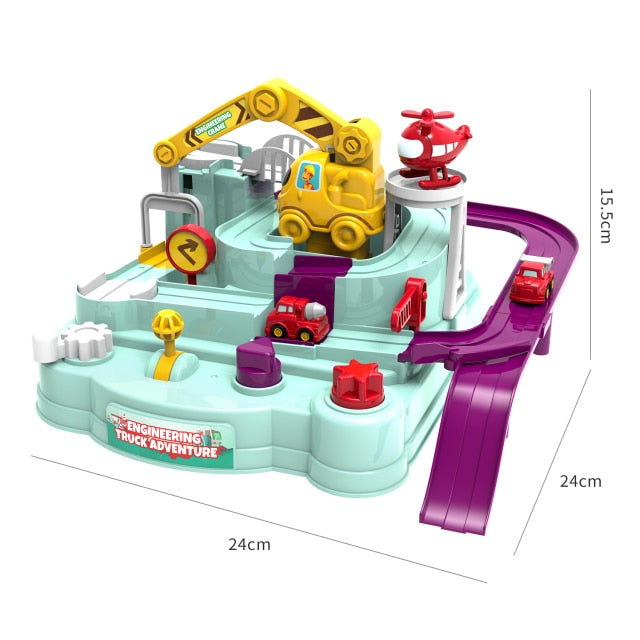 Educational Rail Car Toy Set for Kids - Interactive Play Toy