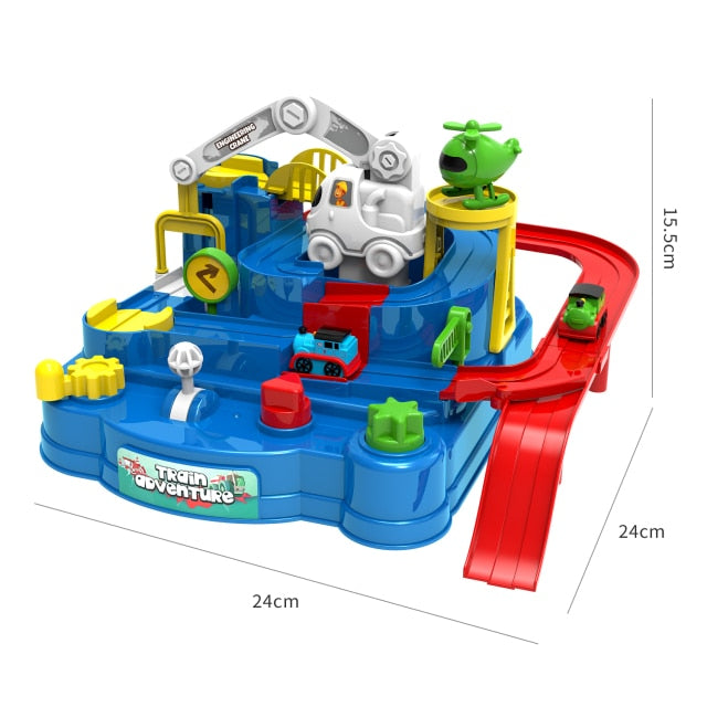 Educational Rail Car Toy Set for Kids - Interactive Play Toy
