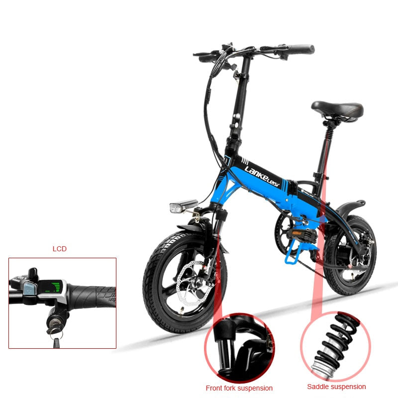 Folding 14inch electric ebike 36V