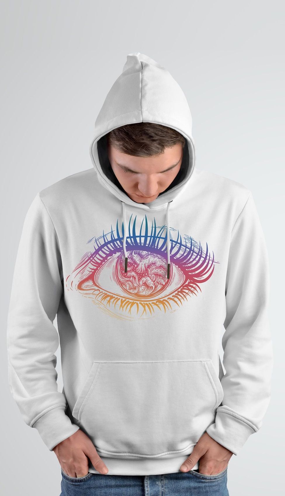 Custom White Hoodies Series 1