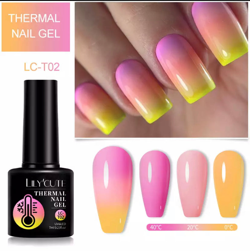 Thermal Nail Gel Set