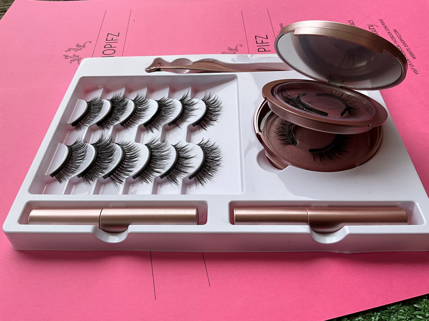 Magnetic Eyelashes Y-12 Set High Quality