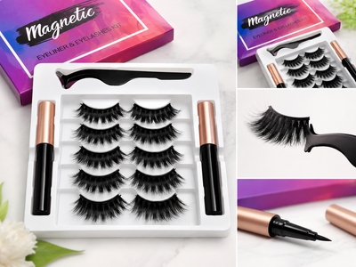 XL Magnetic Eyelashes Set - Extra Long