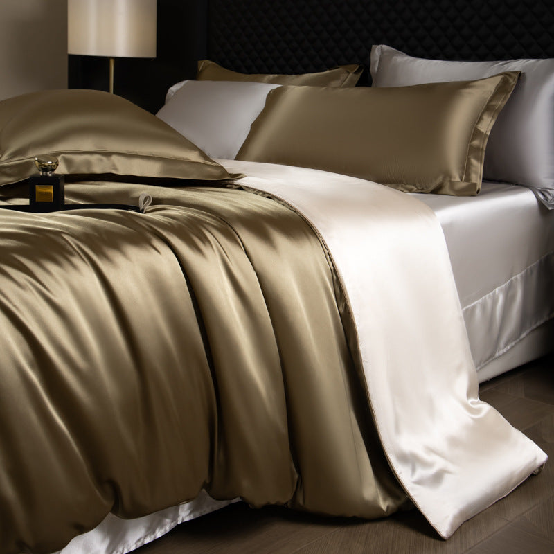 Luxury Real Double Sided Duvet Cover Set