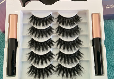 XL Magnetic Eyelashes Set - Extra Long