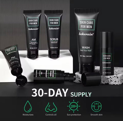Mens 30 Day Skincare Set - Order in Only