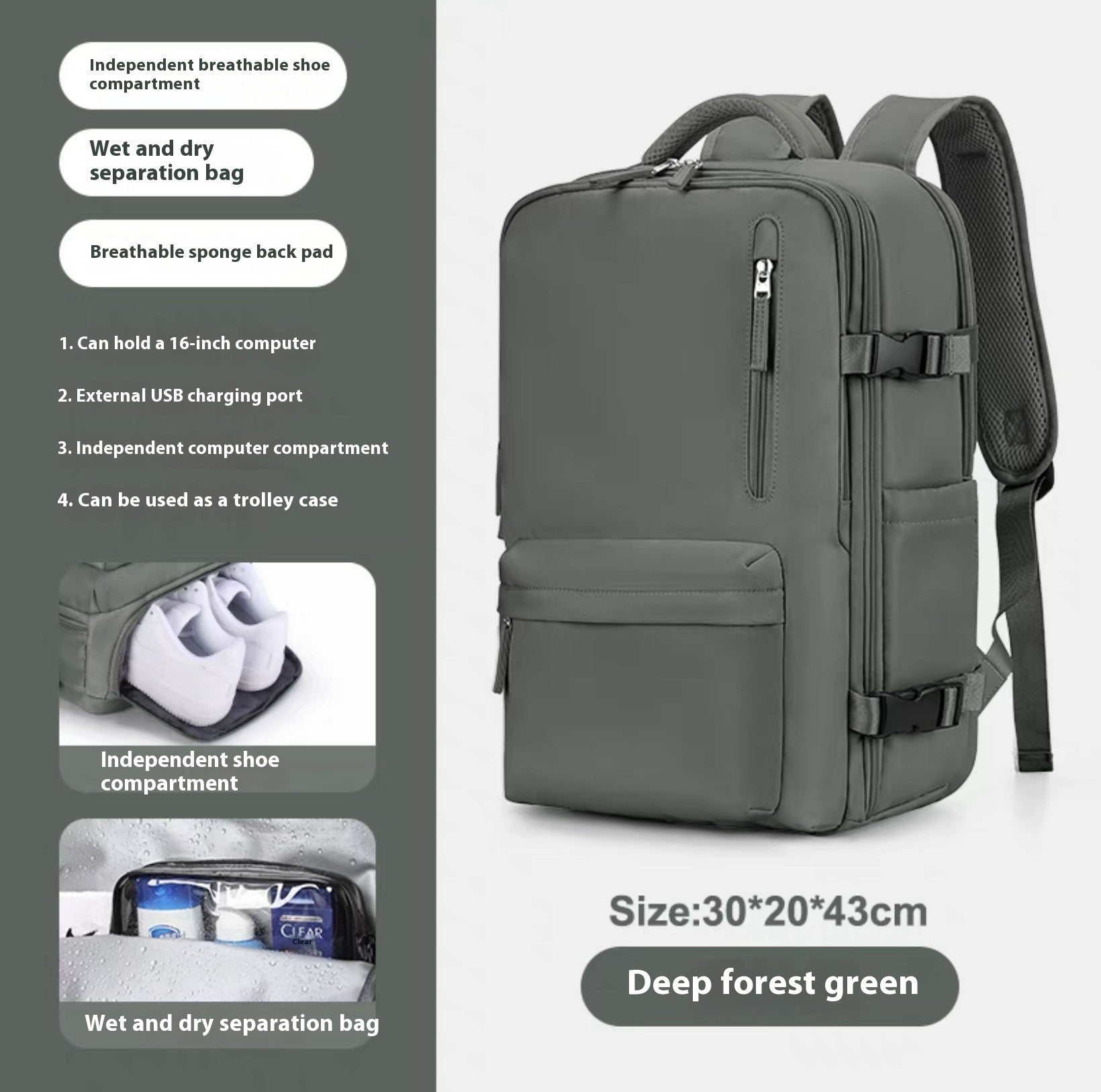 Large School Backpack