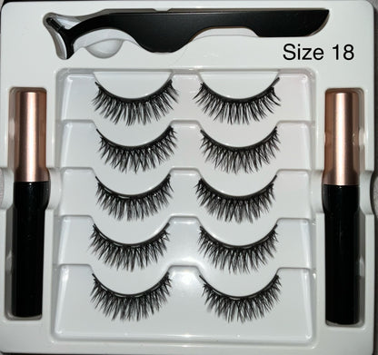 Magnetic Eyelashes - 5 Sets