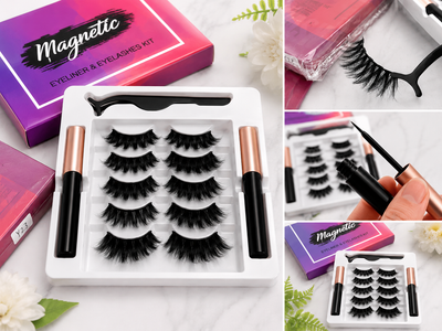 XL Magnetic Eyelashes Set - Extra Long