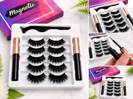 XL Magnetic Eyelashes Set - Extra Long