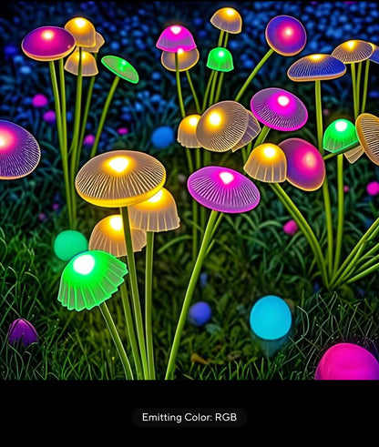 Solar Light Mushroom