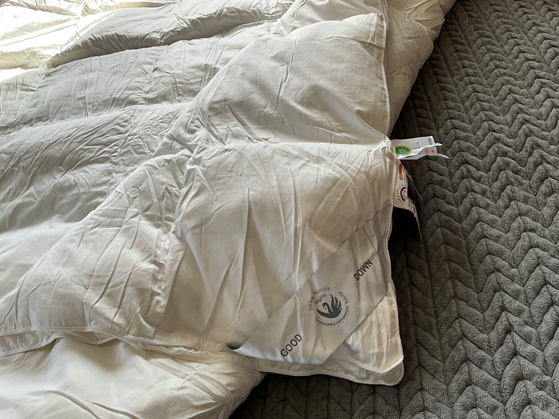 100% goose down winter duvet inner Summer or Winter