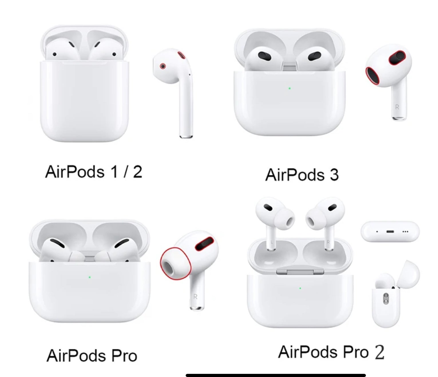 Universal Case cover for airpods