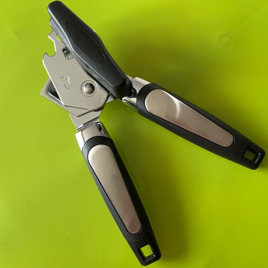 Can Opener Green or Black - Rated Best Ergonomic Opener