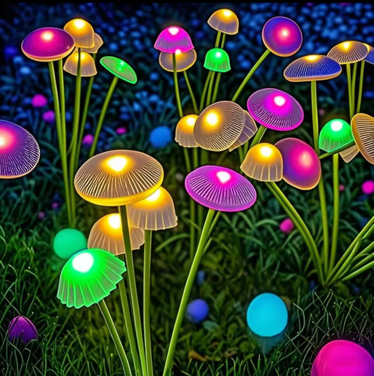 Solar Light Mushroom