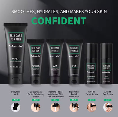 Mens 30 Day Skincare Set - Order in Only