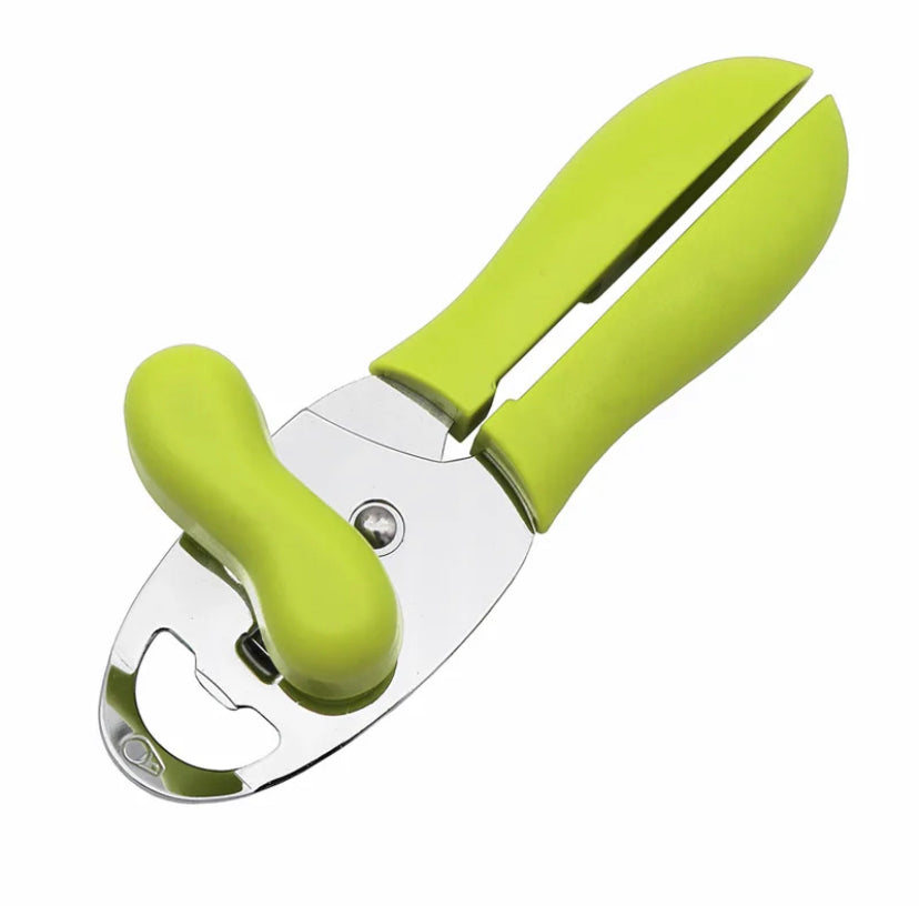 Can Opener Green or Black - Rated Best Ergonomic Opener