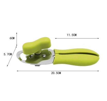 Can Opener Green or Black - Rated Best Ergonomic Opener