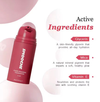 Colour Changing Liquid Foundation – SPF 15