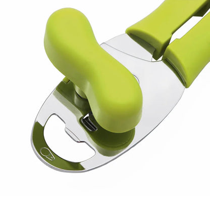 Can Opener Green or Black - Rated Best Ergonomic Opener