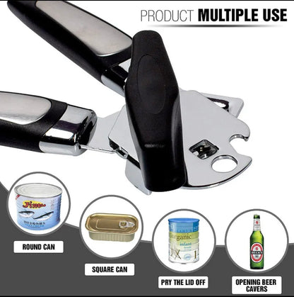 Can Opener Green or Black - Rated Best Ergonomic Opener