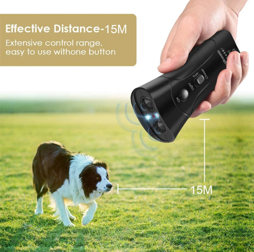 Dog Trainer - Sonic Repeller Dog Deterrent/ Ant-Bark