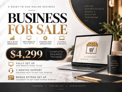 My Online Business is Now For Sale