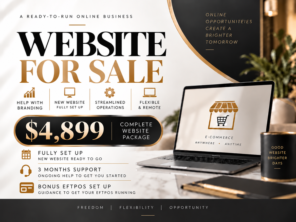 My Online Business is Now For Sale