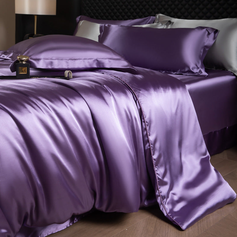 Luxury Real Double Sided Duvet Cover Set
