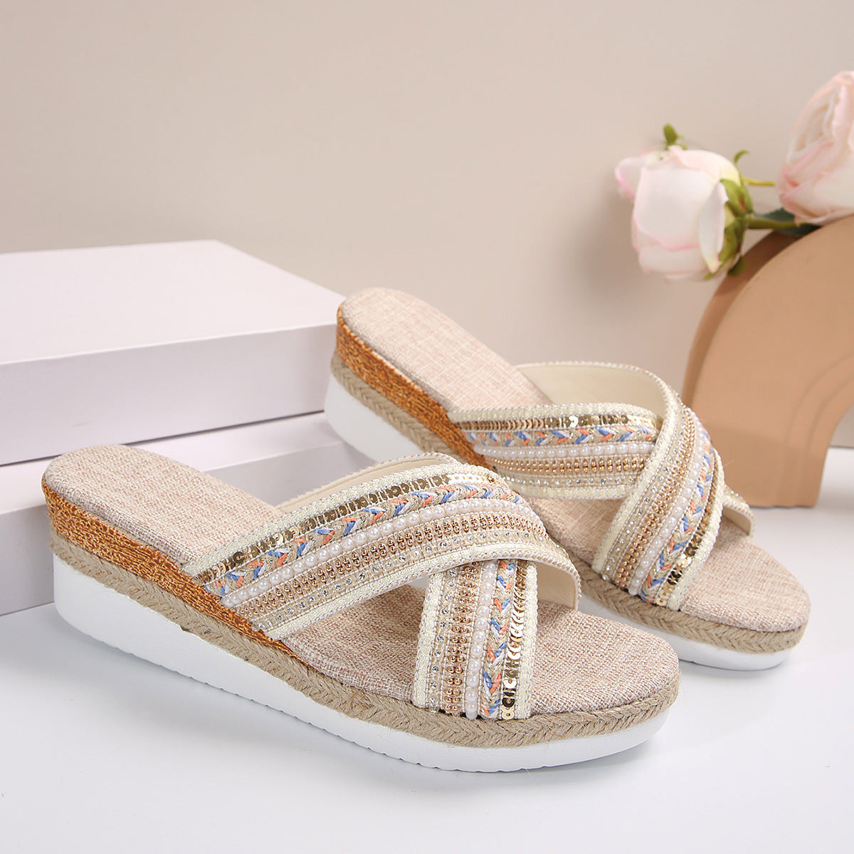 Summer Sandals For Women Non-slip Beach Shoes
