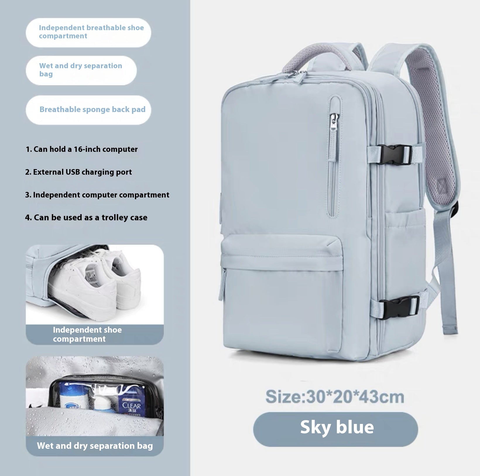 Large School Backpack