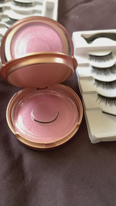 Magnetic Eyelashes Single Set - 1x Eyelash Set - In-Stock