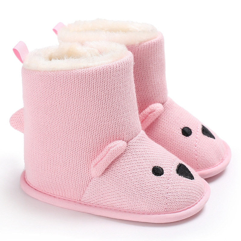 Baby Boots - Infant - Toddler - Newborn Cute Cartoon Bear Shoes