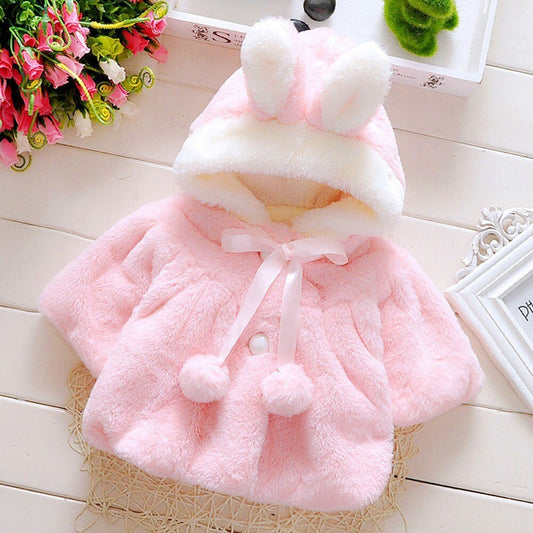 Baby Infant Winter Fashion Soft fur coat - Perfect for a Princess