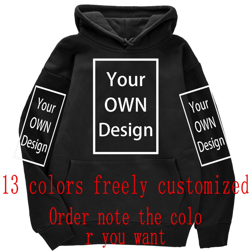 Custom Mens & Womens DIY Hoodies