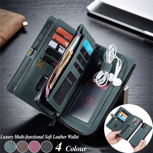 Leather Case Wallet for New iPhones and Samsung Models