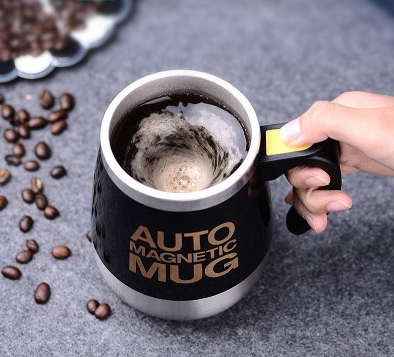 Automatic Self Stirring Magnetic Thermal Mug