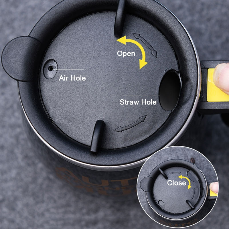 Automatic Self Stirring Magnetic Thermal Mug